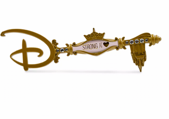 Disney Ultimate Princess Celebration Designer Visa Cardmember Special Key w Box