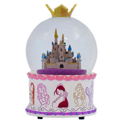 Disney Parks WDW Cinderella Castle Princess Once Upon a Dream Snowglobe New