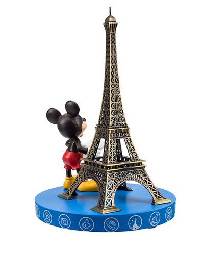 Disney Disneyland Paris Mickey Mouse and Eiffel Tower Souvenir Figurine New