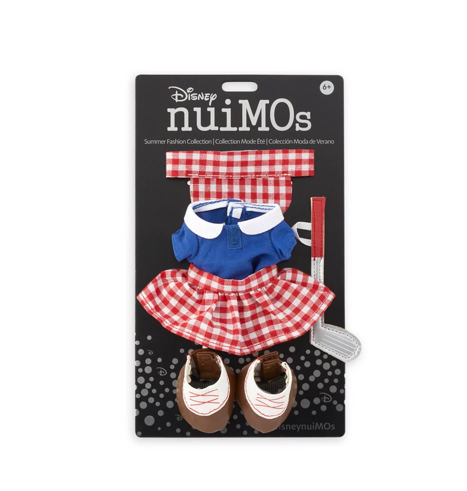 Disney NuiMOs Golf Outfit with Skirt New with Card