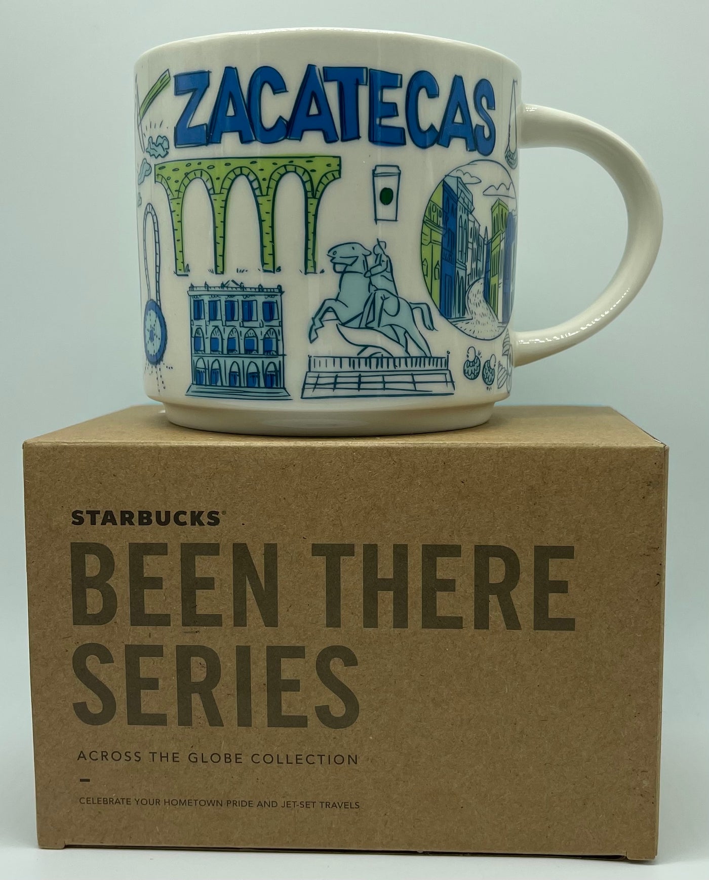 Starbucks Been There Series Zacatecas Mexico Ceramic Coffee Mug New