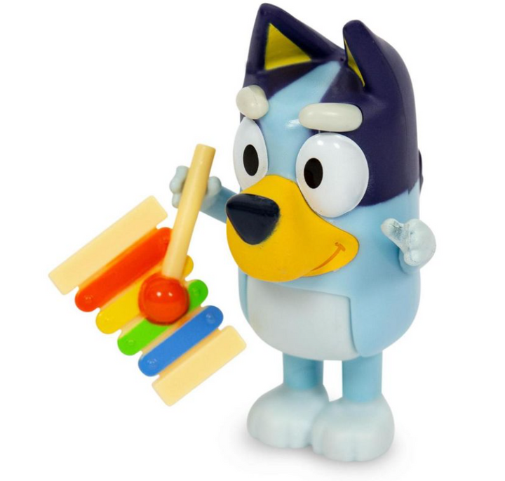 Toysmith - Moose Toys Bluey 4 Pack Figurine Set – Earth