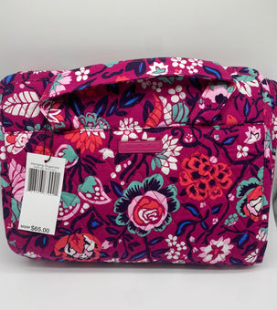 Vera Bradley Cotton Hanging Travel Organizer Bloom Berry New with Tag