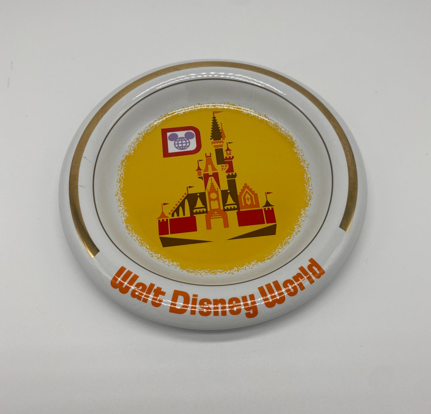 Disney Parks Walt Disney World 50th Vault Castle Ashtray Trinket Tray New