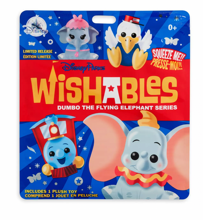 Disney Parks Dumbo the Flying Elephant Mystery Wishables Plush New Sealed