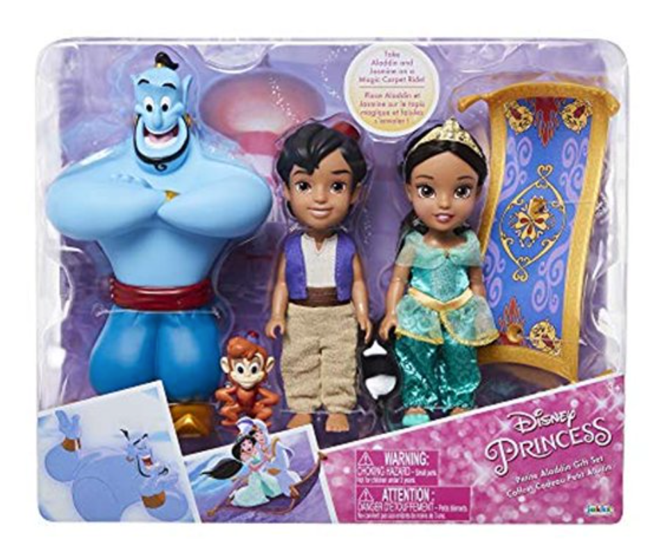 Disney Princess Jasmine & Aladdin Moments Love Petite Gift Set Toy New With Box