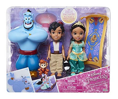 Disney Princess Jasmine & Aladdin Moments Love Petite Gift Set Toy New With Box