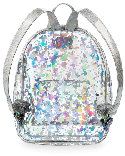 Disney Parks Mickey Mouse Magic Mirror Metallic Mini Backpack New with Tags