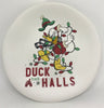 Disney Parks Yuletide Farmhouse Donald Duck the Hall Christmas Small Plate New