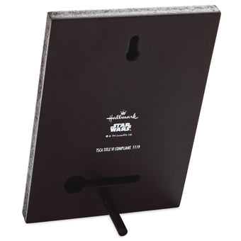 Hallmark Star Wars Princess Leia May the Force be with You Wood Quote Sign New