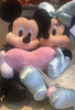 Disney Parks Mickey & Minnie Wedding Set Groom & Bride Plush Heart Love New