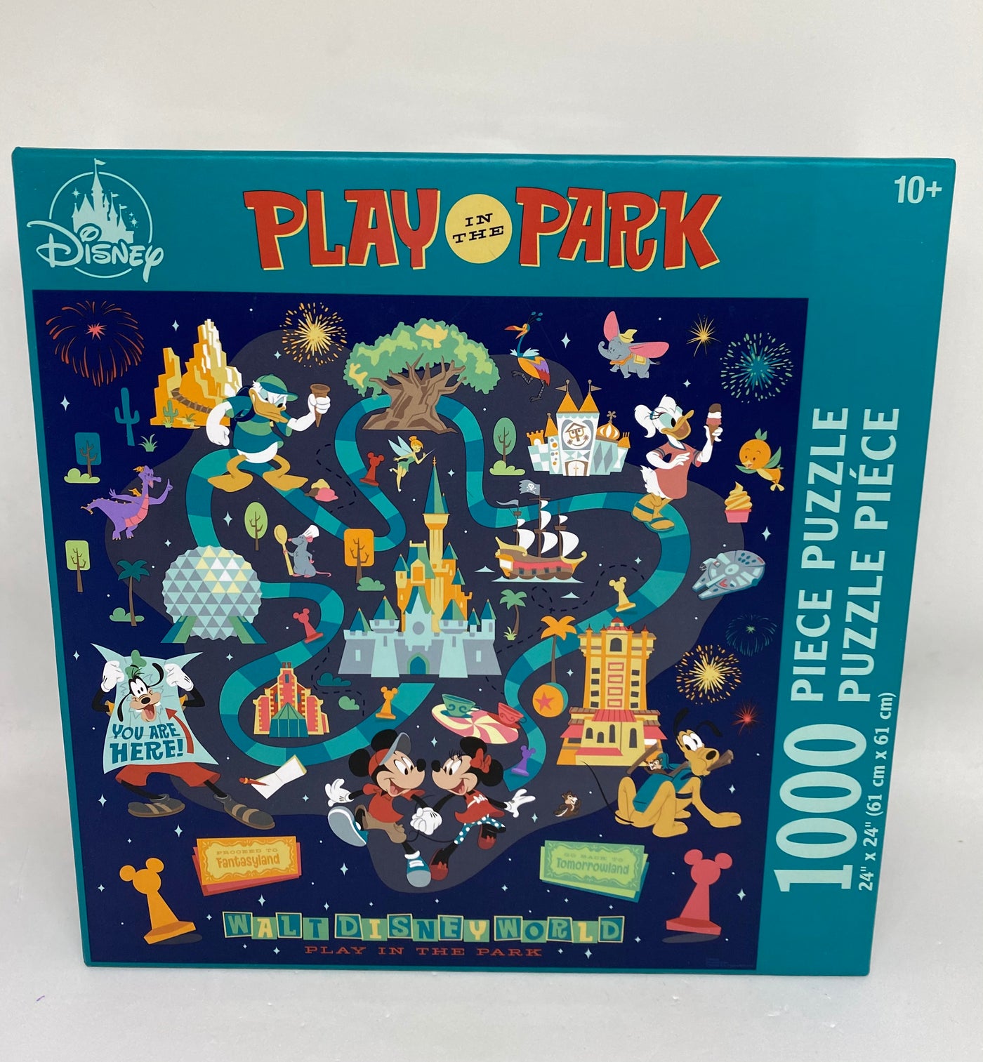 Disney Parks Mickey and Friends Play in the Park 1000 pcs Puzzle New with Box