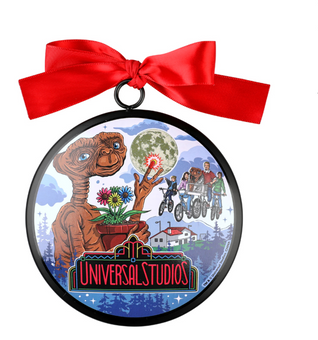 Universal Studios Retro E. T. Ceramic Christmas Ornament New with Tag