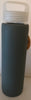 M&M's World Water Bottle With Silicone Sleeve Gray Nice For Travel Or Gift New