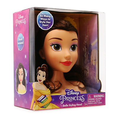 Disney Princess Belle Mini Styling Head Toy with Brush New with Box