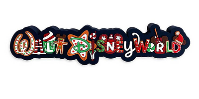Disney Parks Walt Disney World Christmas Holiday Magnet New