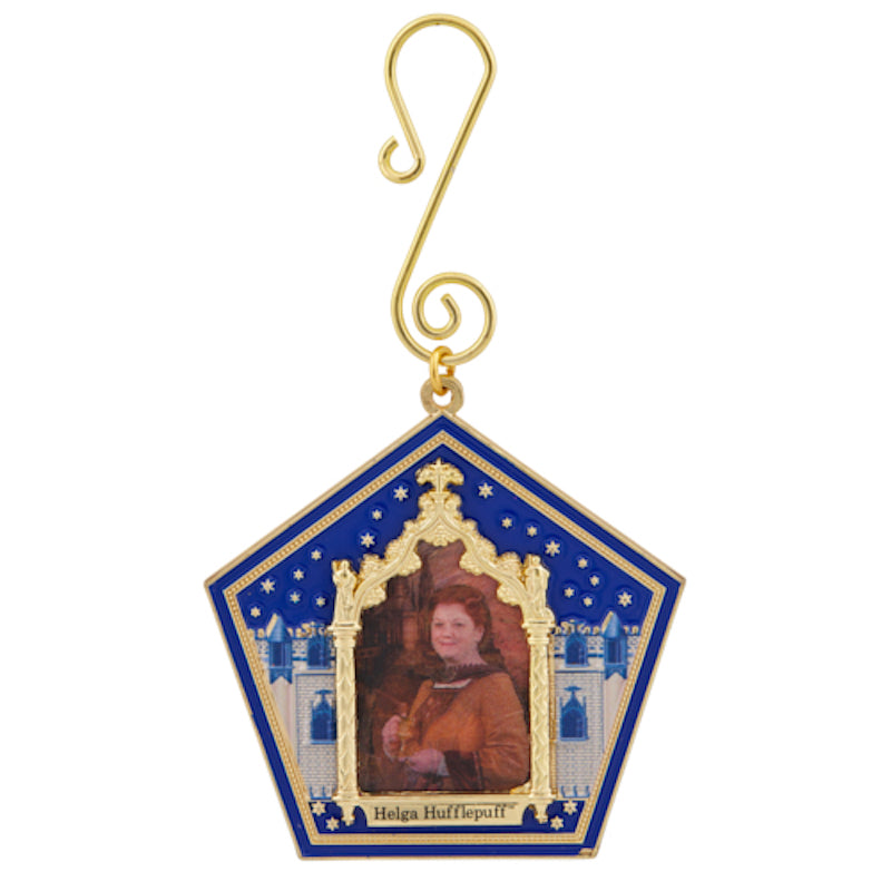 Universal Studios Harry Potter Helga Hufflepuff Wizard Card Ornament New w Tag