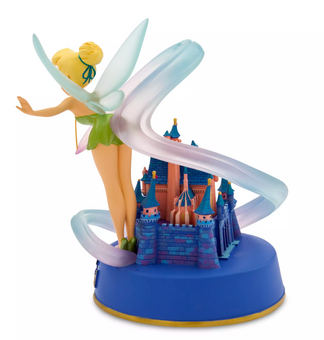Disney 100 Eras Tinker Bell and Sleeping Beauty Castle Figure Disneyland New