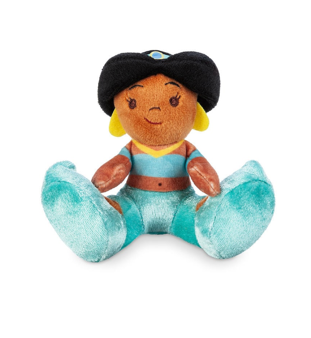 Disney Jasmine from Aladdin Tiny Big Feet Plush Micro New with