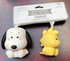 Hallmark Better Together Snoopy and Woodstock Magnetic Christmas Ornaments Set