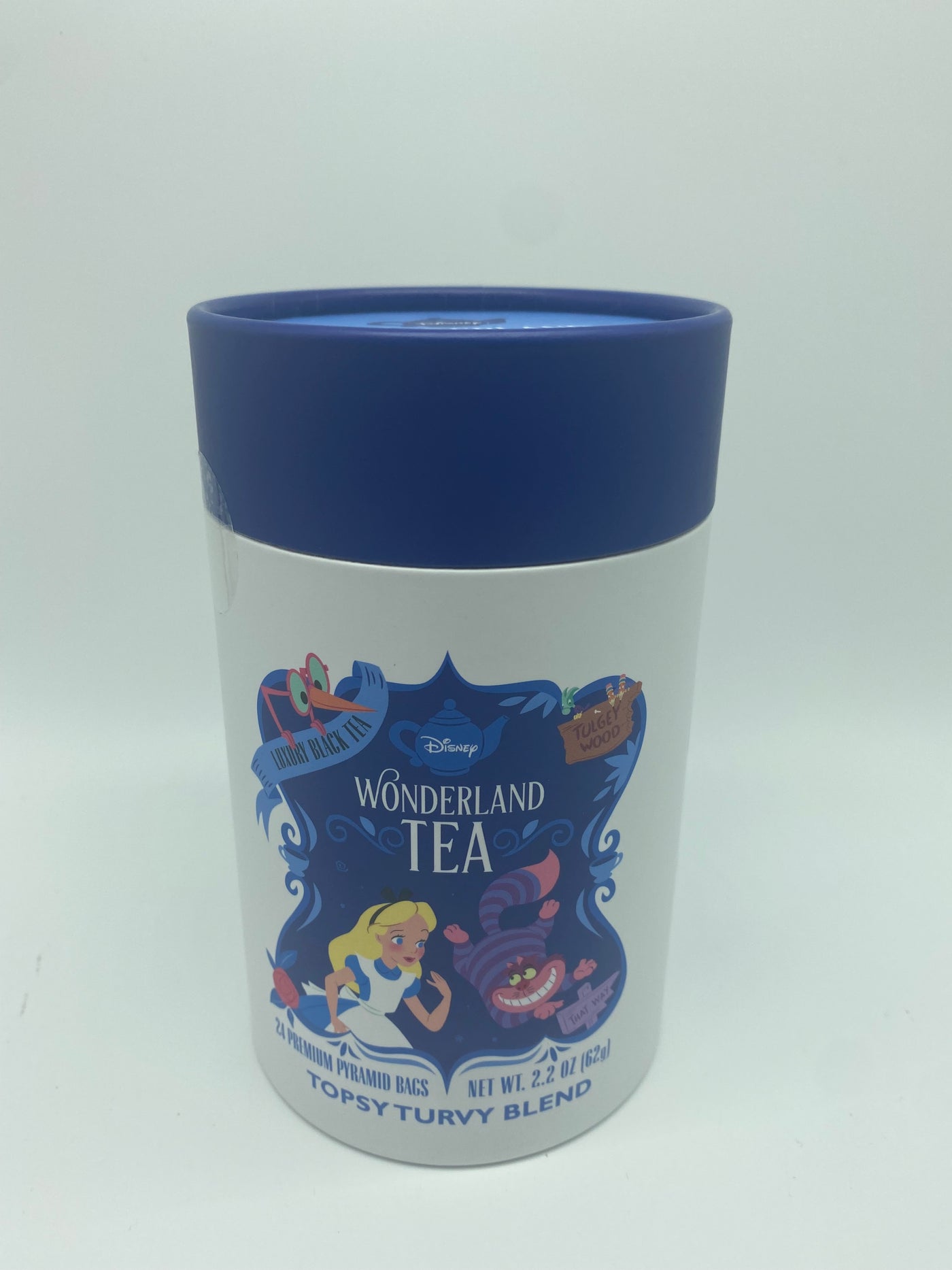 Disney Parks Alice Wonderland Topsy Turvy Tea Blend 24 Bags Infusion New