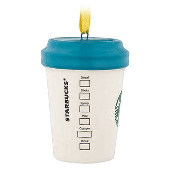 Disney Parks Starbucks Been There Magic Kingdom Tumbler Ornament New with Tag