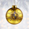Universal Studios Harry Potter Hufflepuff Ball Christmas Ornament New with Tags