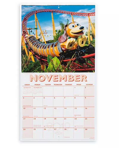 Disney Parks 2020 Walt Disney World 16 Month Wall Calendar New Sealed