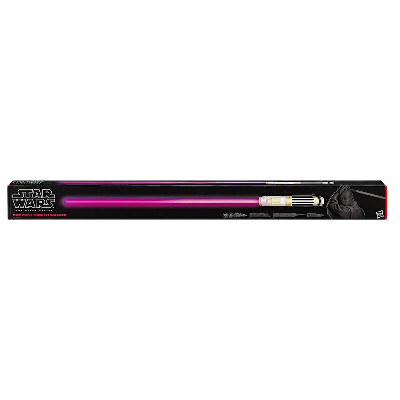 Disney Mace Windu The Black Series Force FX Lightsaber Hasbro Star Wars New Box