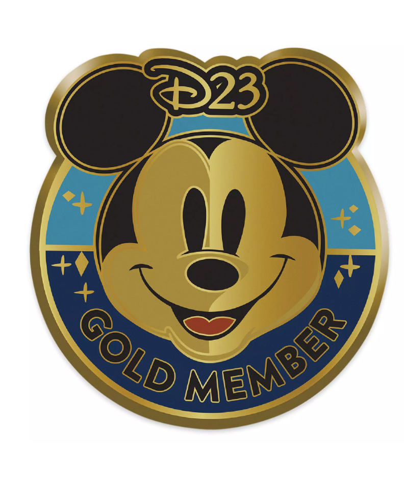 Disney D23 Exclusive Mickey Fan Club Anniversary Pin Limited New with Card