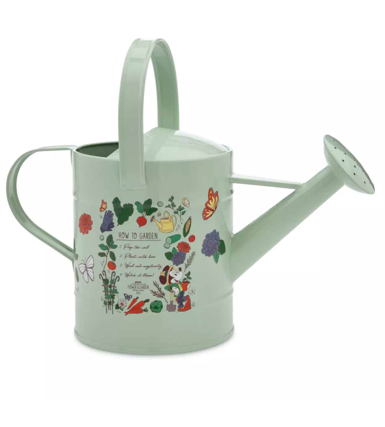 Disney Epcot Flower and Garden Festival 2022 Iron Watering Can New