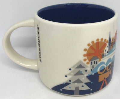 Starbucks You Are Here Collection Switzerland Zurich Ceramic Coffee Mug New Box