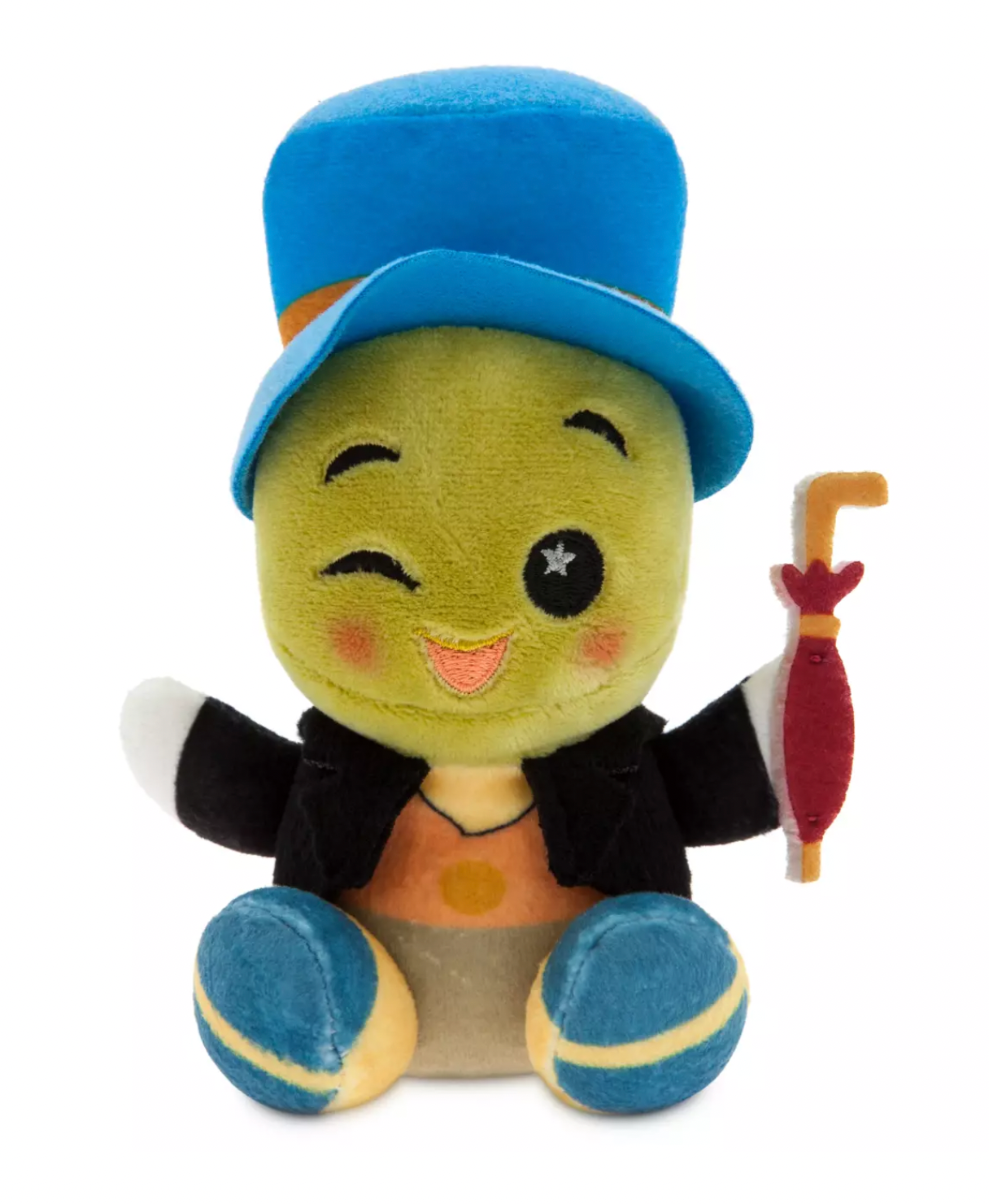 Disney Pinocchio's Daring Journey Jiminy Cricket Wishables Plush New with Tag