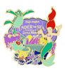 Disney Parks Ariel Under the Sea Logo Pin New with Card