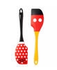 Disney Parks Mickey and Minnie Baking Spatula Kitchen Collection Set New