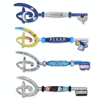 Disney Studios Collectible Key Set Special Edition New with Box