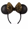Disney Parks WDW 50th Magical Celebration Minnie Black Ear Headband New with Tag