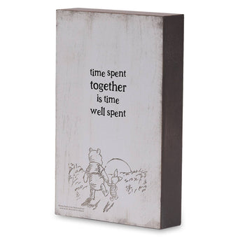 Disney Winnie the Pooh and Piglet Time Spent Together Wall Décor New