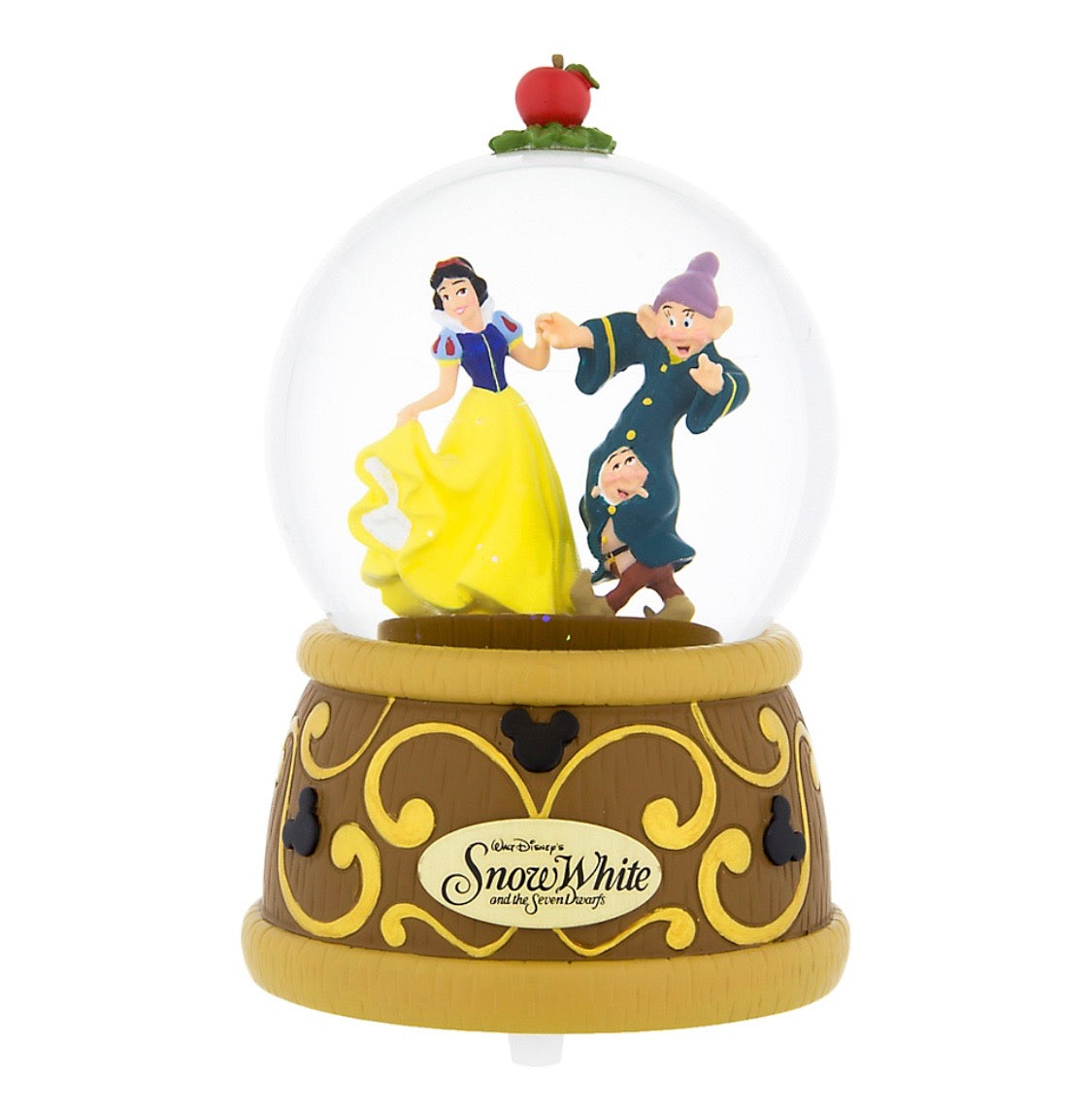 Disney Parks Snow White and Seven Dwarfs Snowglobe New