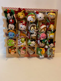 Disney Store 2016 Tsum Plush Christmas Advent Calendar Windows Opened New