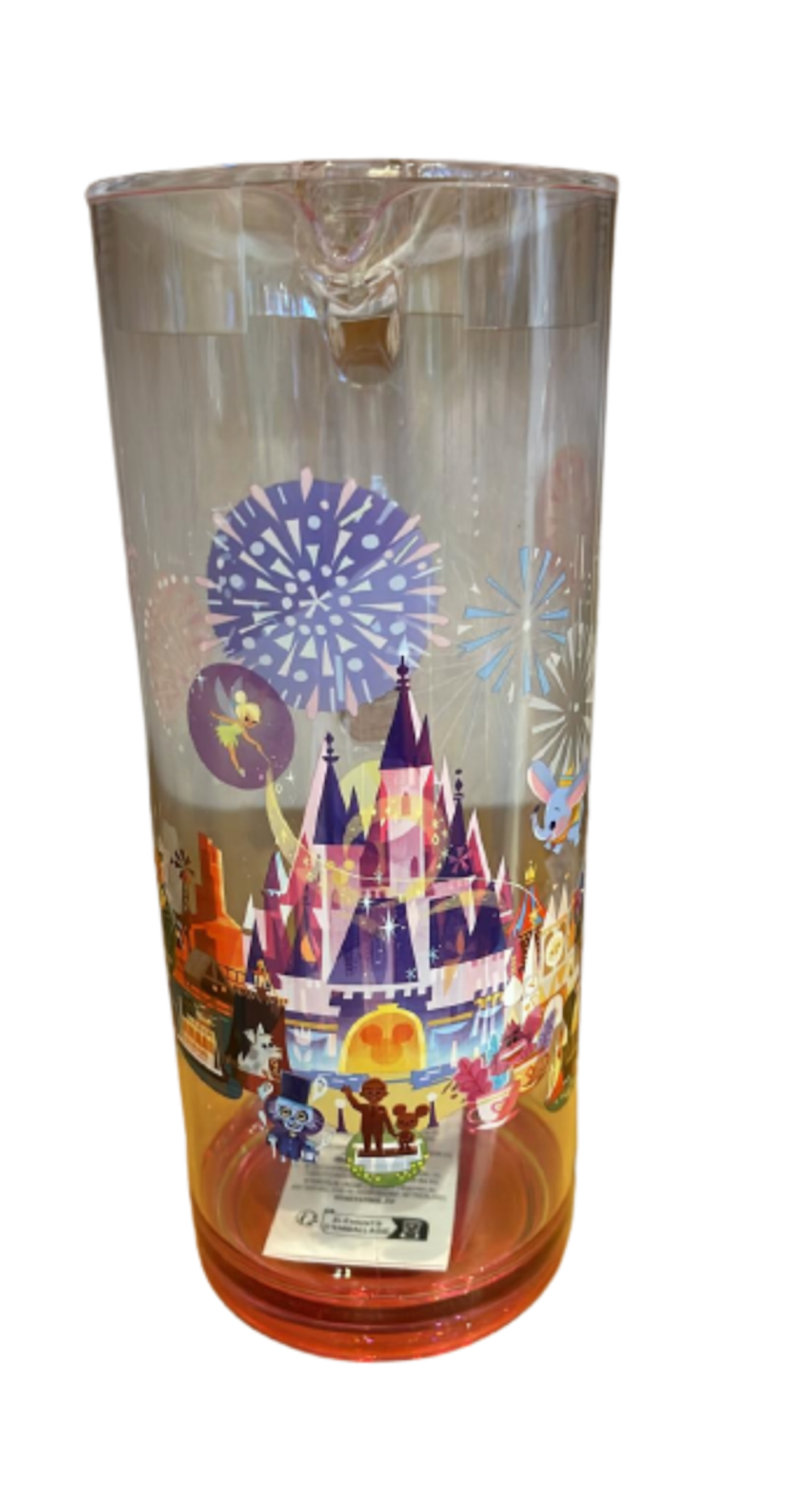 Disney Parks Joey Chou Mickey Magic Kingdom Cinderella Castle Pitcher New