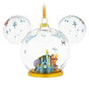 Disney Parks Life Mickey Mouse Icon Walt Disney World Glass Ornament New w Tag