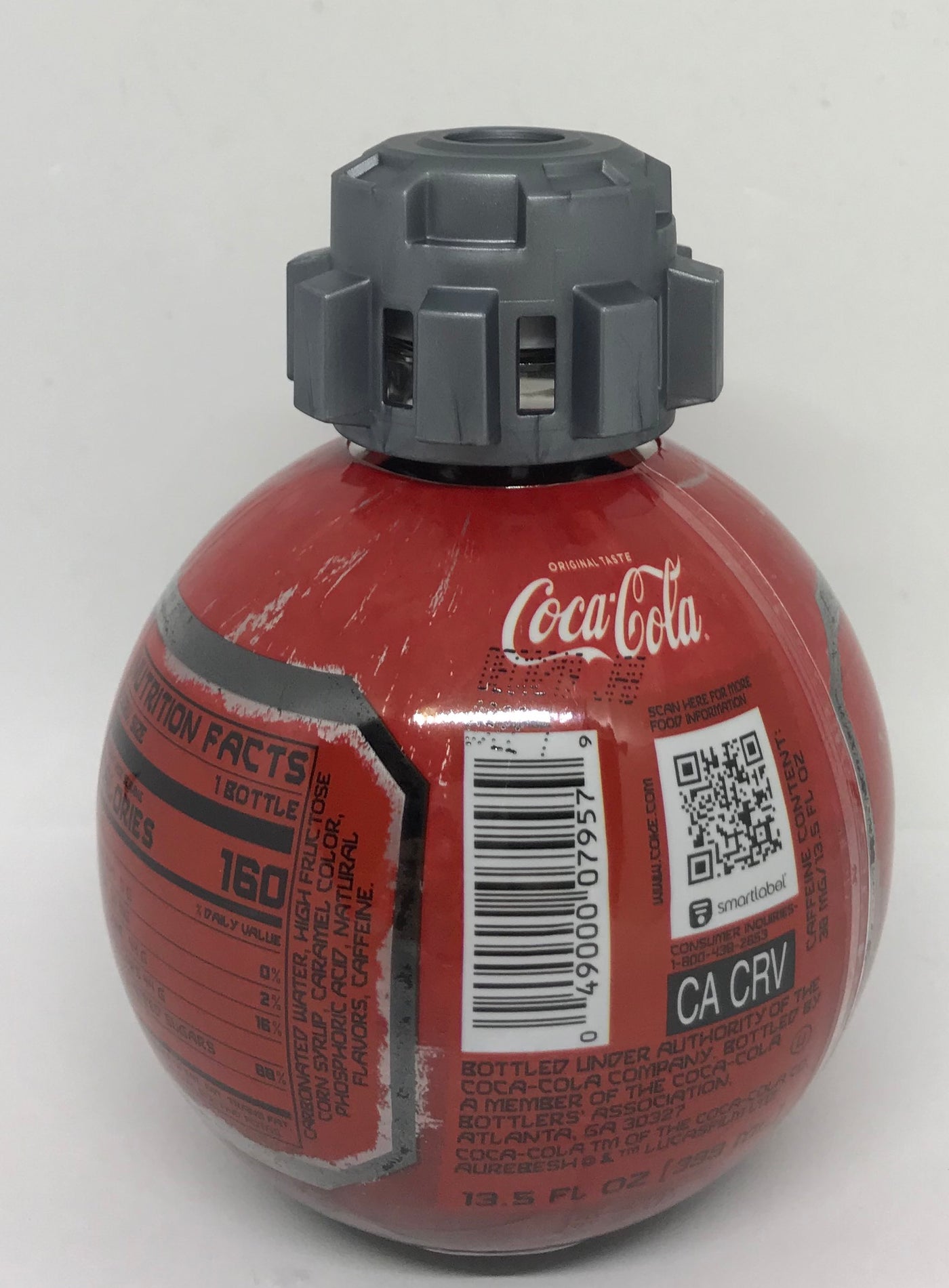 Disney Parks Coca Cola Coke Star Wars Galaxy Edge 13.5 Bottle Thermal Detonator