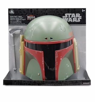 Disney Star Wars The Book of Boba Fett Voice Changing Mask New with Box