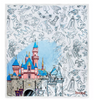 Disney Parks Disneyland Ink & Paint Throw New with Tags