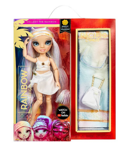 Rainbow High Pacific Coast Margot De Perla Fashion Doll Toy New With Box