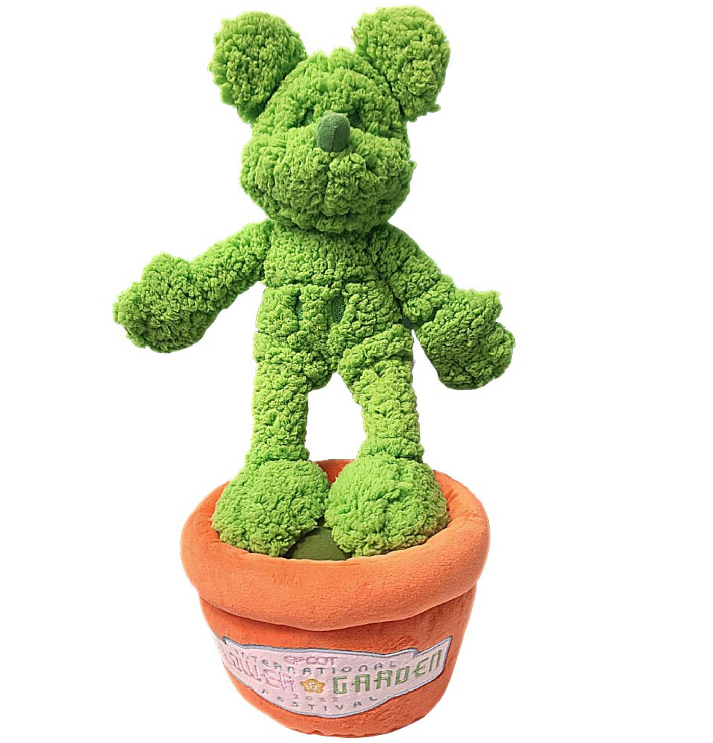 Disney Epcot Flower and Garden Festival 2022 Mickey Topiary Plush New with Tag