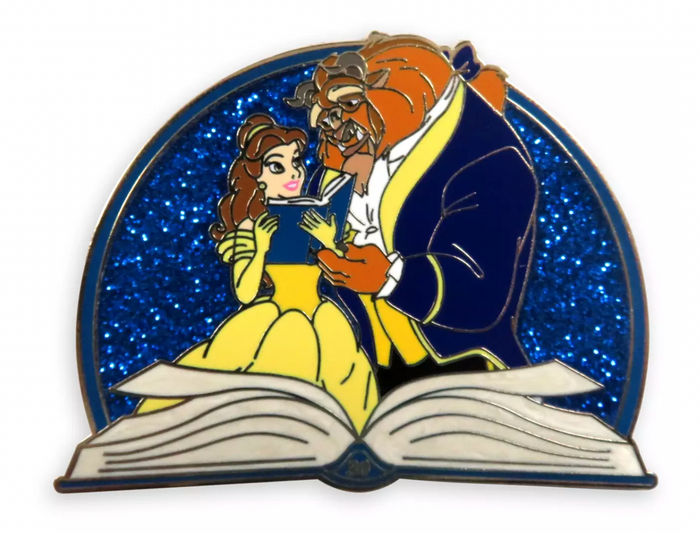 Disney 30th Beauty and the Beast Belle and the Beast Limited Release Pin New