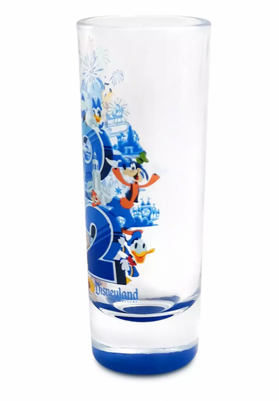 Disney Parks Disneyland 2022 Mickey and Friends Mini Glass New