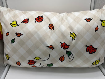 Peanuts Gang Halloween Snoopy Hello Pumpkin Light Up Pillow New with Tag